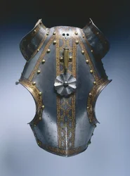 Demi-chanfron, Augsburg