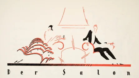 Der Salon from Styl, pub.1922