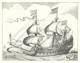 Dutch Warship of the 17th Century