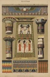 Egyptian, Architecture and Painting