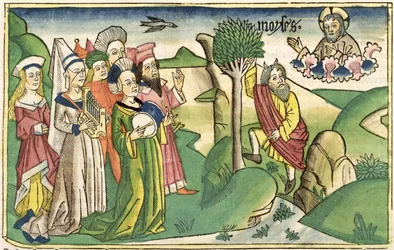 Exodus 15:1-19 The Song of Moses, from the Nuremberg Bible