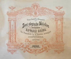 Frontispiece of Zwei elegische melodien