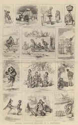 German Character Sketches (engraving)