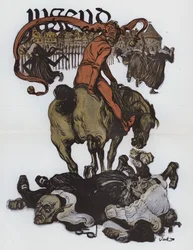 German Cartoon from the Magazine Jugend