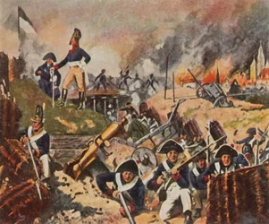 Gneisenau and Nettelbeck on the Ramparts of the Undefeated Kolberg