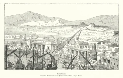 Harbour of Piraeus, Ancient Greece
