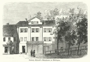 Home of German Poet, Philologist and Literary Historian Ludwig Uhland, Tubingen
