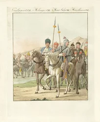 Irregular light Russian cavalry