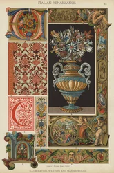 Italian Renaissance, Illumination, Weaving and Marble-Mosaic