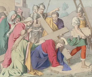 Jesus Carries His Cross