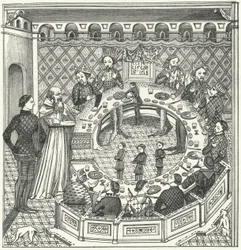 King Arthur and the Round Table (engraving)