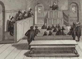 Lecture hall at Tubingen University, Germany