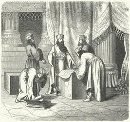 Magi, Persian Zoroastrian Priests (engraving)