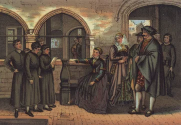 Martin Luther as a Choir Boy