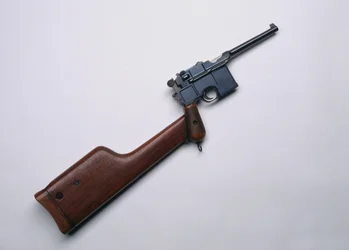 Mauser self-loading 7.63 mm pistol M1896, 1898 circa