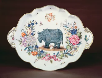 Meissen stand for the centrepiece from the Northumberland service