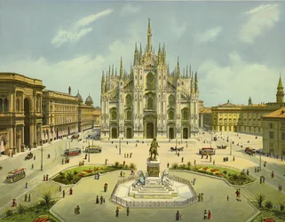 Milan, Piazza del Duomo