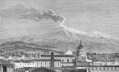 Mount Etna, from Catania