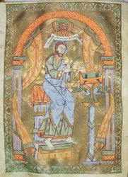 St. Mark the Evangelist, from The Evangeliarium of the Cathedral of Plock