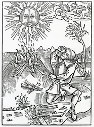Of Them That Foolishly Speak Against the Works of God, Illustration from Alexander Barclay