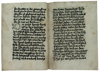 Pages from a German language copy of 