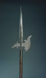 Parade halberd from the state guard of Elector Christian I of Saxony