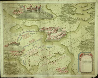 Plan of the Battle of Mollwitz on the 10th April, 1741
