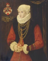 Portrait of Barbara Ridler, 1581