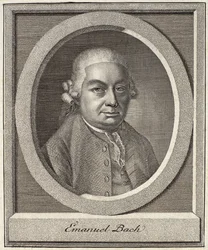 Portrait of Carl Philipp Emanuel Bach