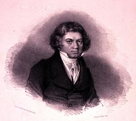 Portrait of Ludwig van Beethoven