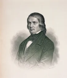 Portrait of Robert Schumann (1810-56)
