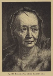 Portrait of a 17th Century grandmother