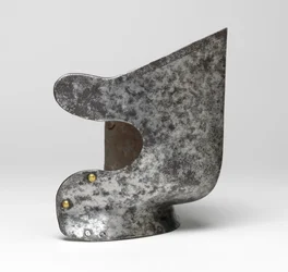 Reinforcing Bevor, for Use in the Tourney, with Etched Decoration