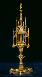 Reliquary Monstrance with Piece of Cross, Augsburg (c.1490)