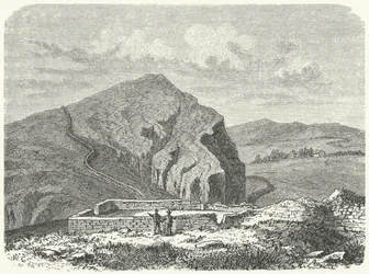 Remains of the Wall of Severus, North of Hadrian