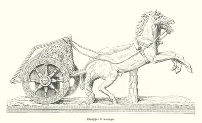 Roman racing chariot