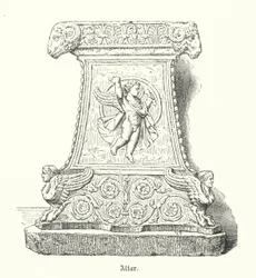 Roman religious altar