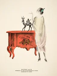 Red Lacquer, advertisement for Friedman and Weber, from Styl, pub.1922