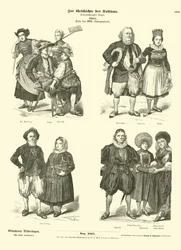 Swiss Costumes, Late 18th Century