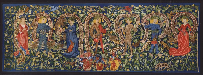 Tapestry Depicting Fairies, Basel, c.1490