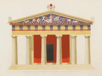 Temple of Aphaea, Aegina, Greece