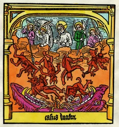 The Fall of Lucifer and the Rebel Angels (Illustration from 
