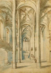 The Interior of a Gothic Church, 1592