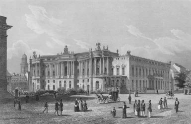 The Library and the Palace of the Princes of Prussia, Berlin