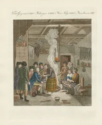 The highlander, or inhabitants of the northern part of Scotland