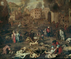 The Sack of Ofen by Imperial Troops