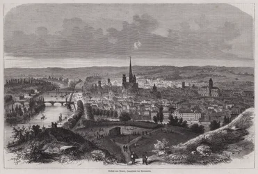 View of Rouen, Normandy, France