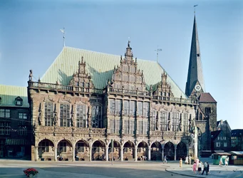 View of the Town Hall, built 1405-09