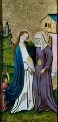 Visitation. Meeting between the Virgin Mary and Saint Elizabeth