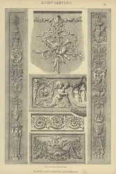 18th Century, Plastic and Painted Ornaments